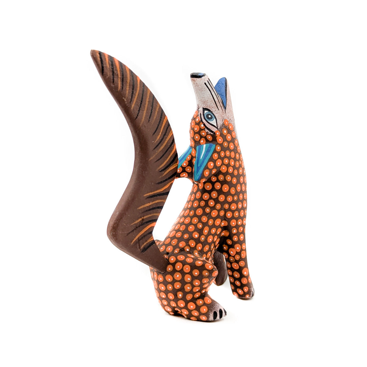 Golden Howling Coyote