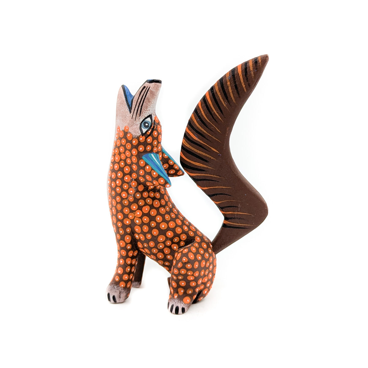 Golden Howling Coyote