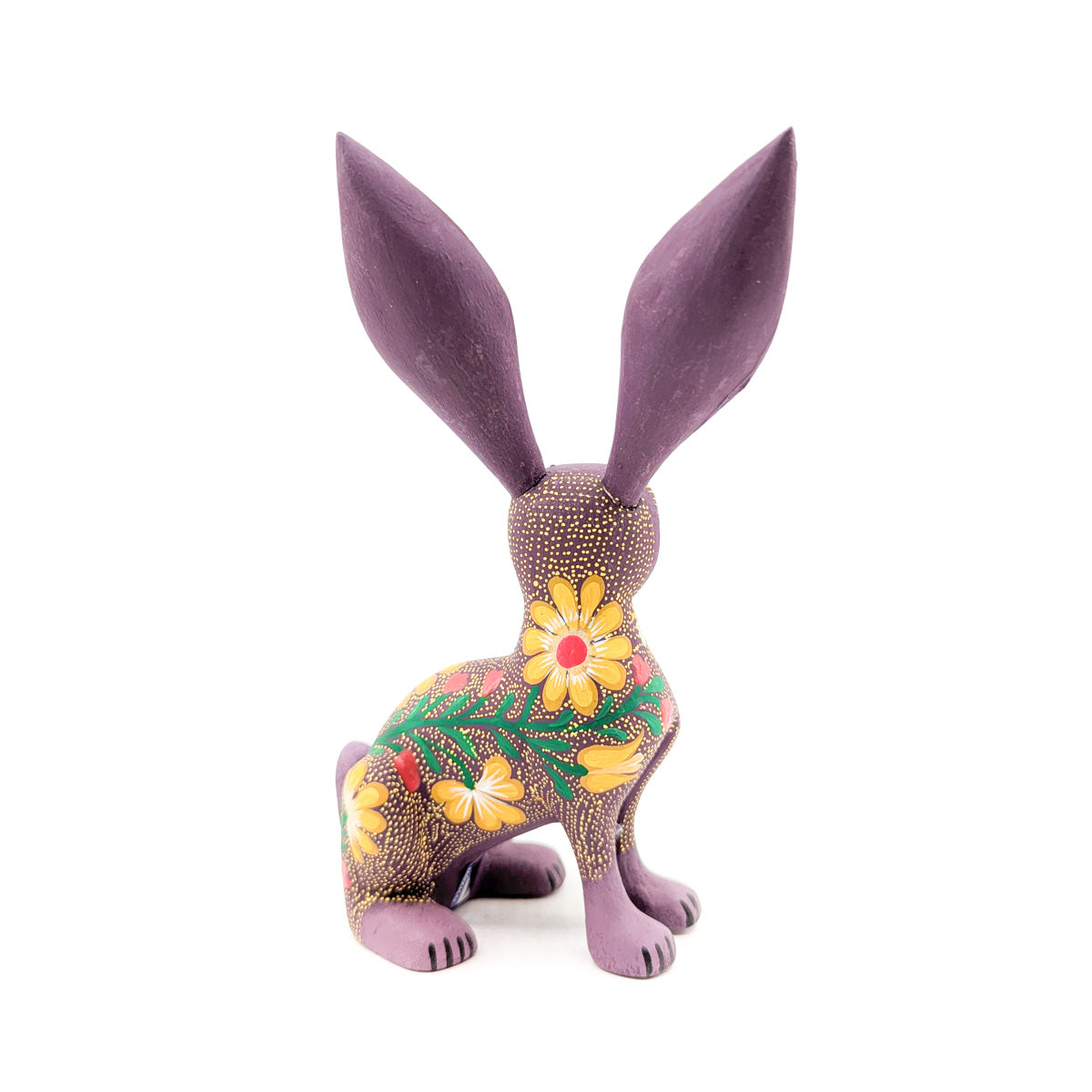 Purple Hare with Golden Accent