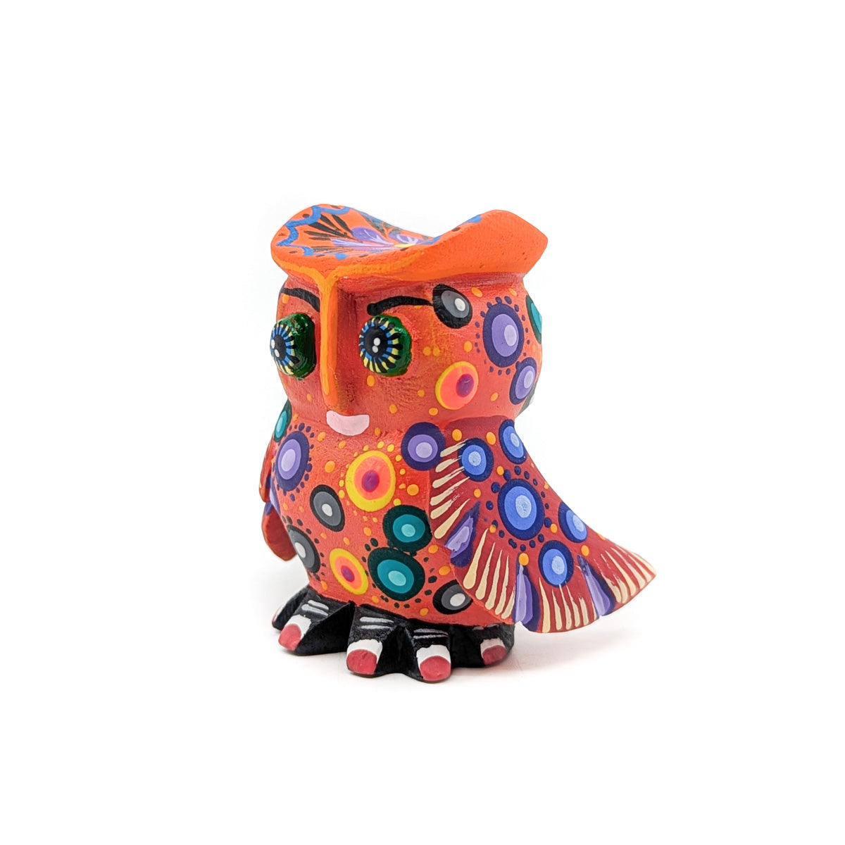 Small Orange Owl with Red Wings – Native-Seeds-Search