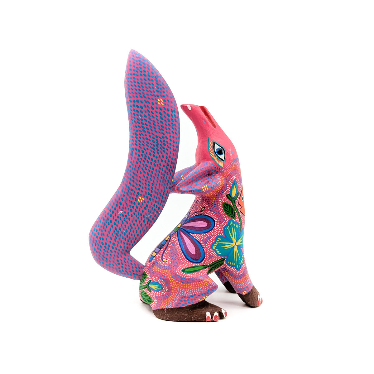 Finely Painted Pink Coyote