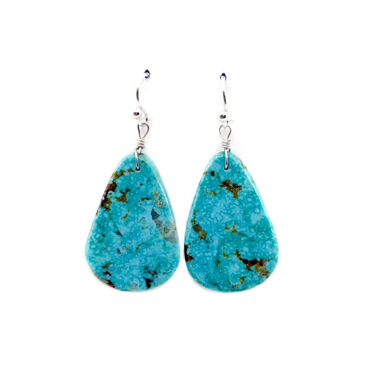 Kingman Turquoise Tear Drop Shaped Slab