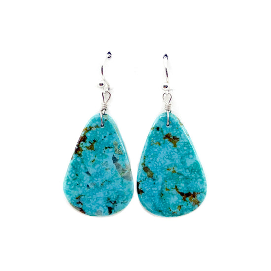 Kingman Turquoise Tear Drop Shaped Slab