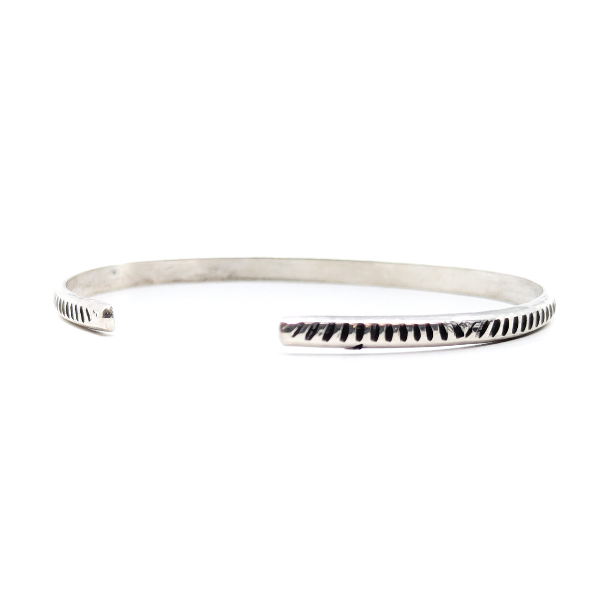 Elaine Tahe Light-Weight Stamped Cuff Bracelet
