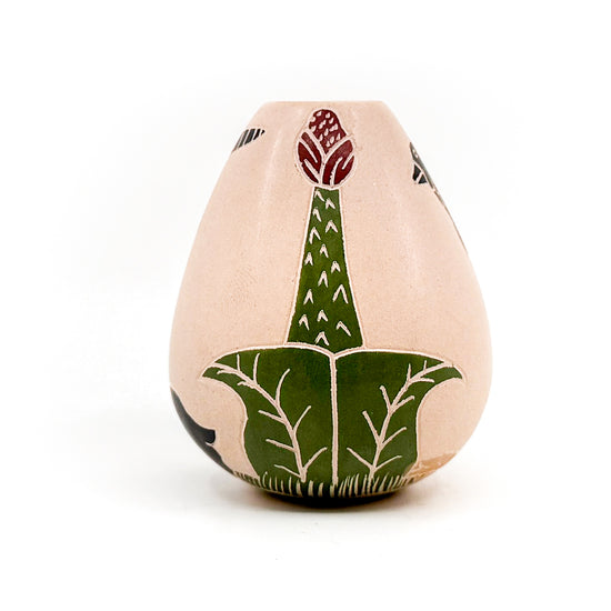 Mini Seed pot with Desert Scene