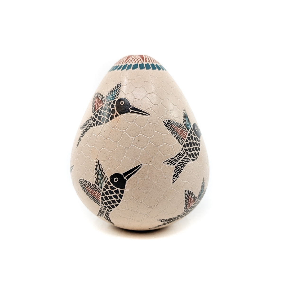 Seed Pot with Birds in Flight – Native-Seeds-Search