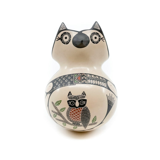 Medium Owl Effigy Pot