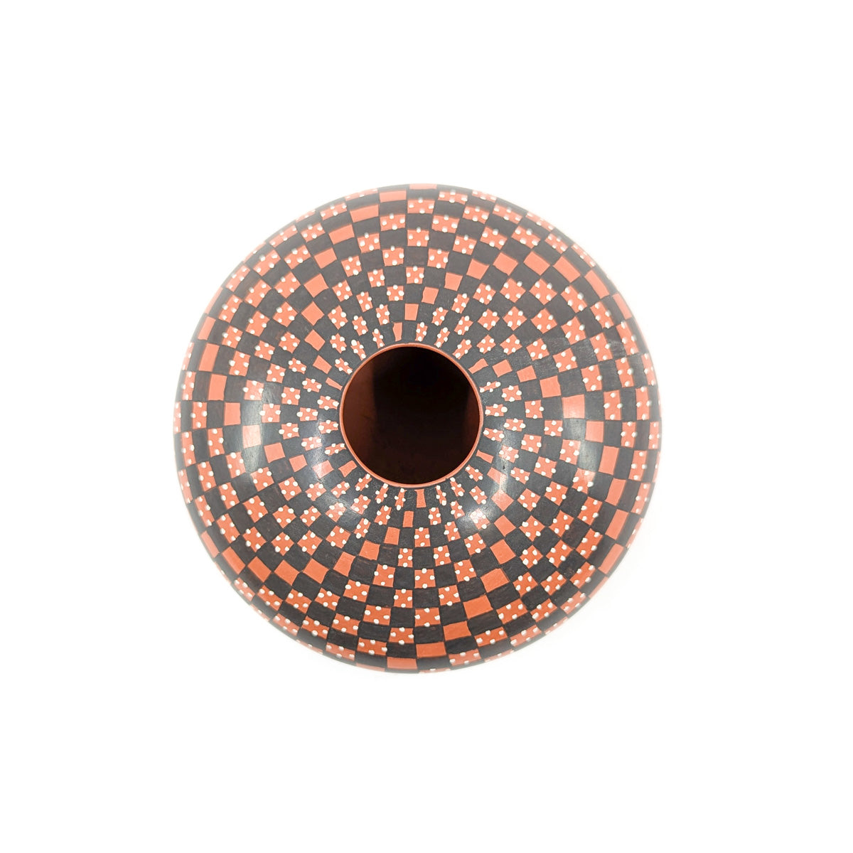 Checkerboard Mata Ortiz Pot