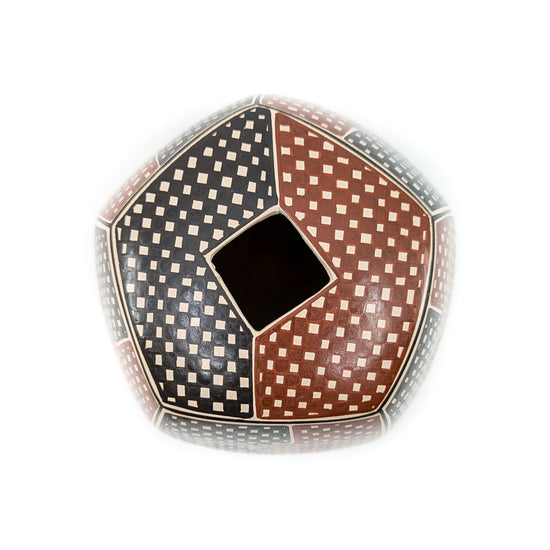 Geometric Mata Ortiz Pot