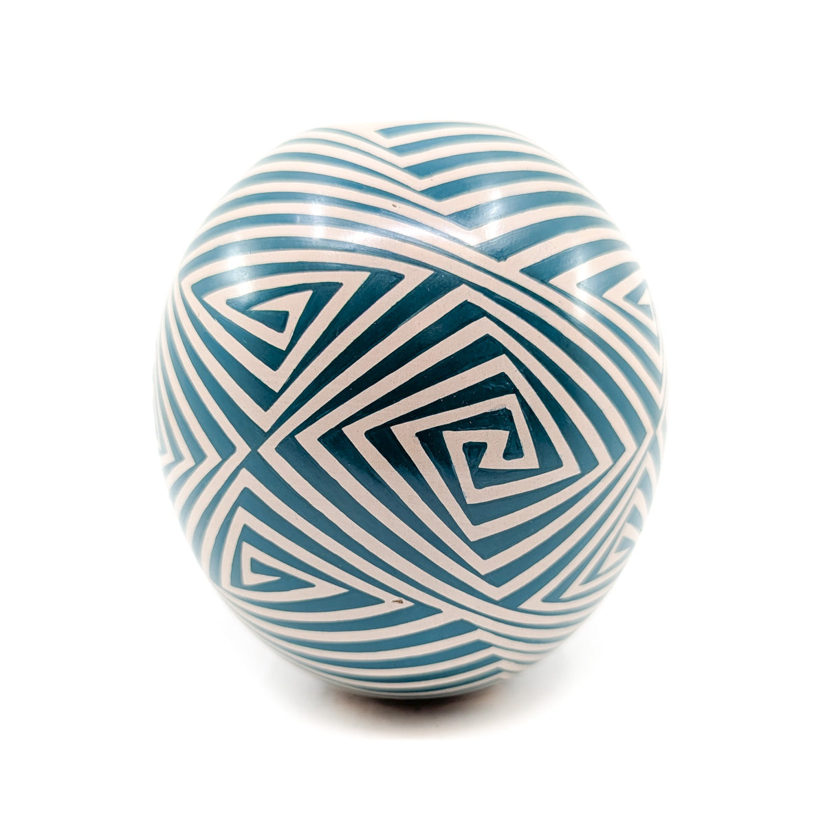 Eye Dazzler Pot in Teal