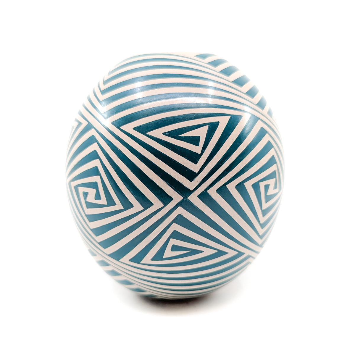 Eye Dazzler Pot in Teal