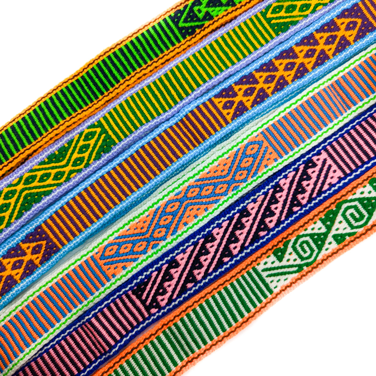Rarámuri (Tarahumara) Colorful Cotton Sash