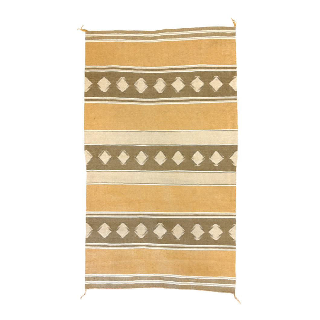 Vintage Vegetal Dye with Handspun Wool - Circa 1930 Wide Ruins