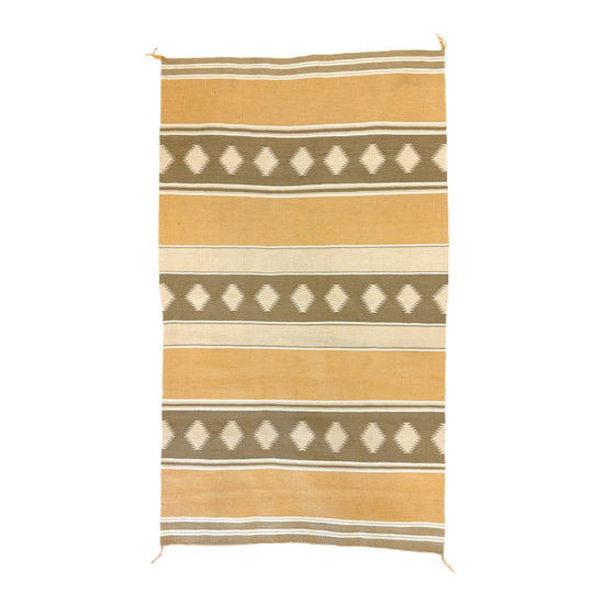 Vintage Vegetal Dye with Handspun Wool - Circa 1930 Wide Ruins