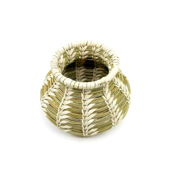Wheat Stitch Olla Basket