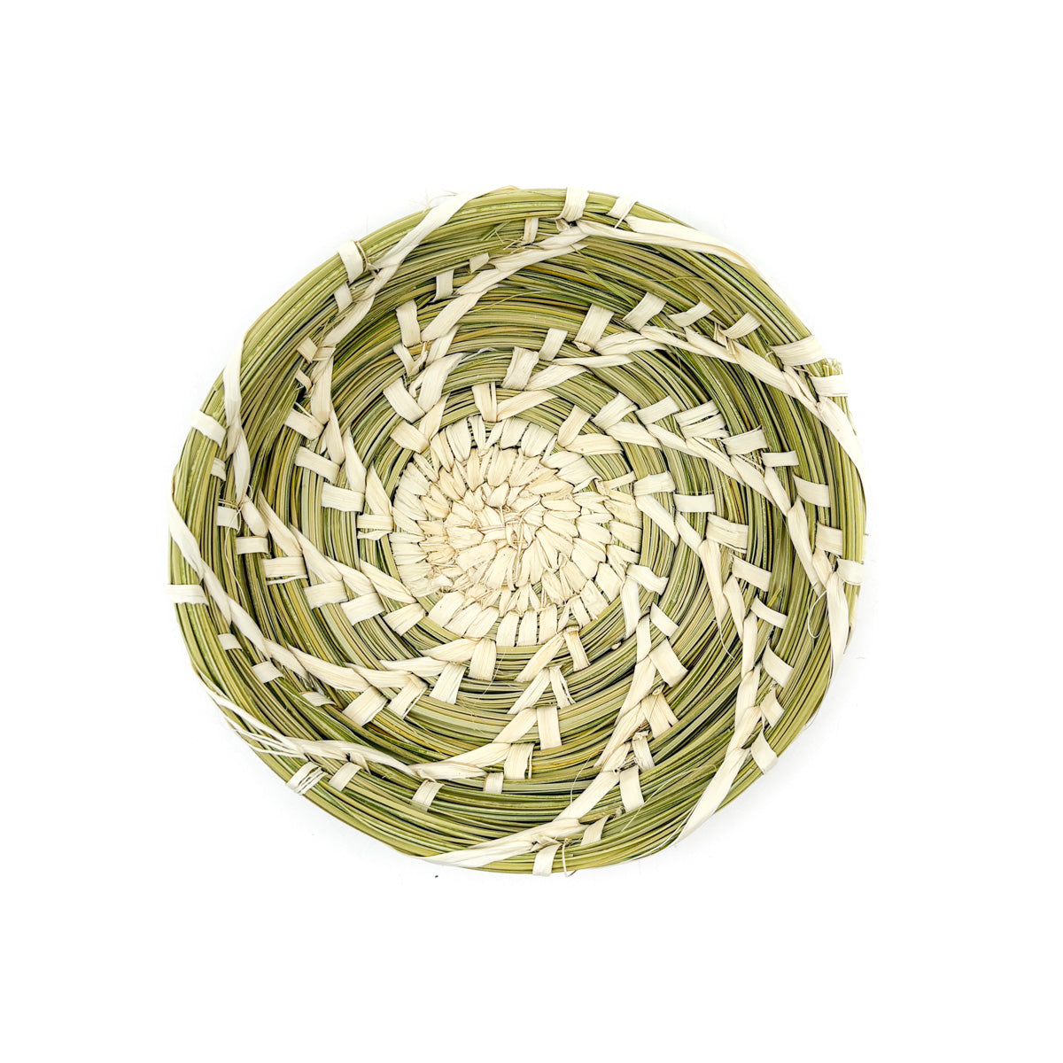 Small Round Spiral Pattern Basket