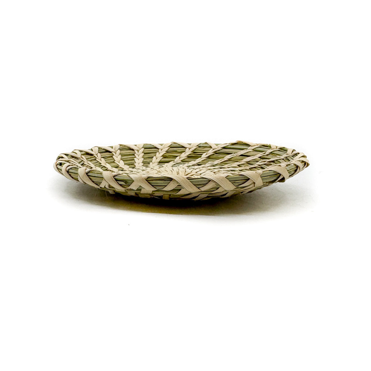 Lovely Split Stitch Basket with Solid Center