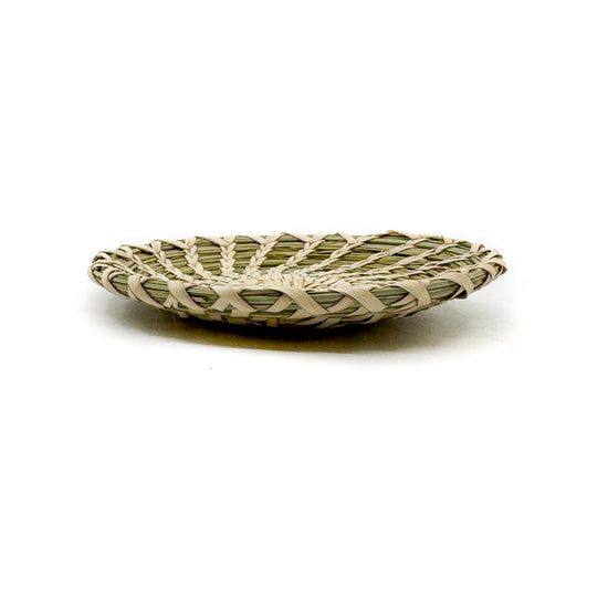 Lovely Split Stitch Basket with Solid Center