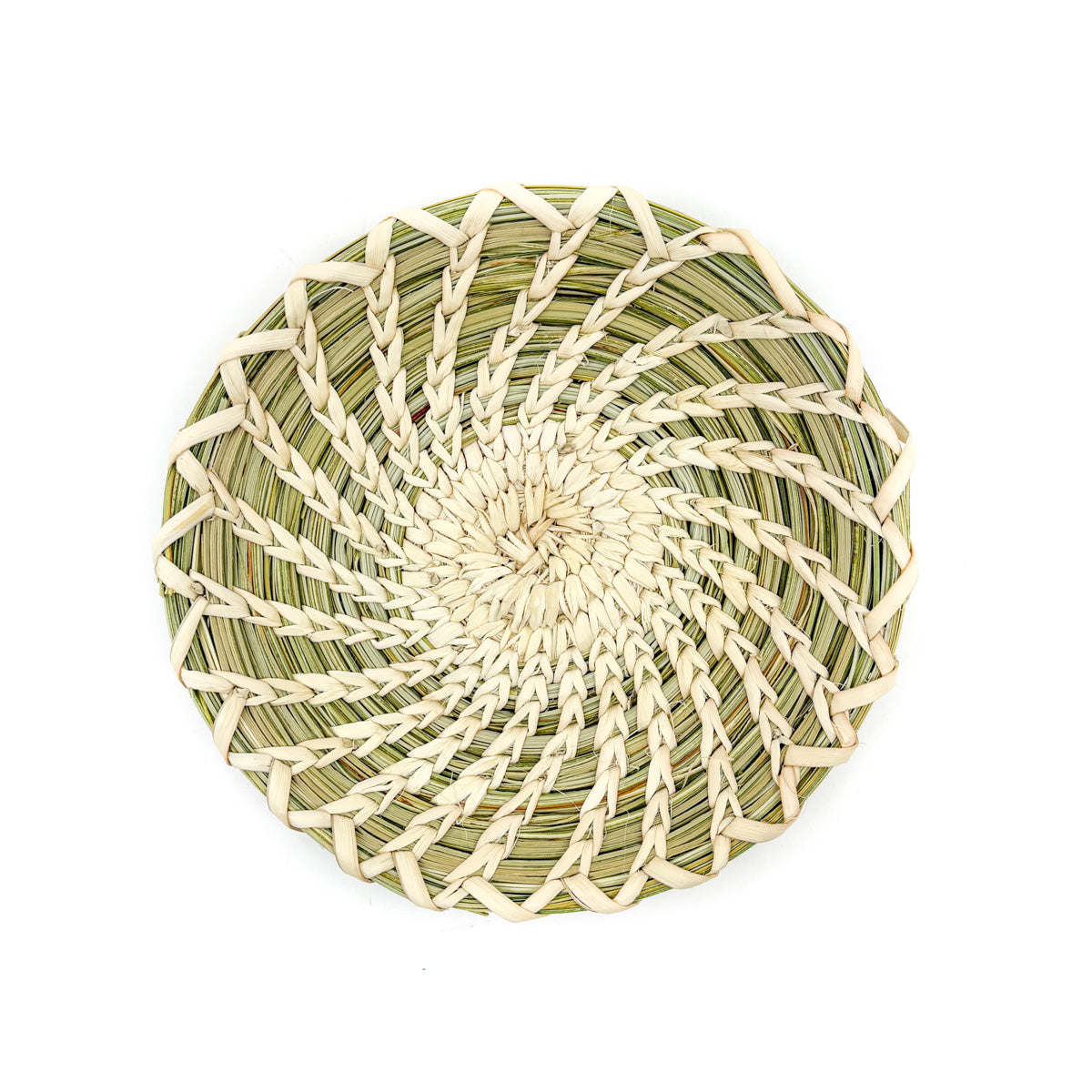 Lovely Split Stitch Basket with Solid Center