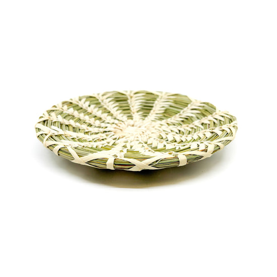 Round Wheat Stitch Basket - Radiant Pattern