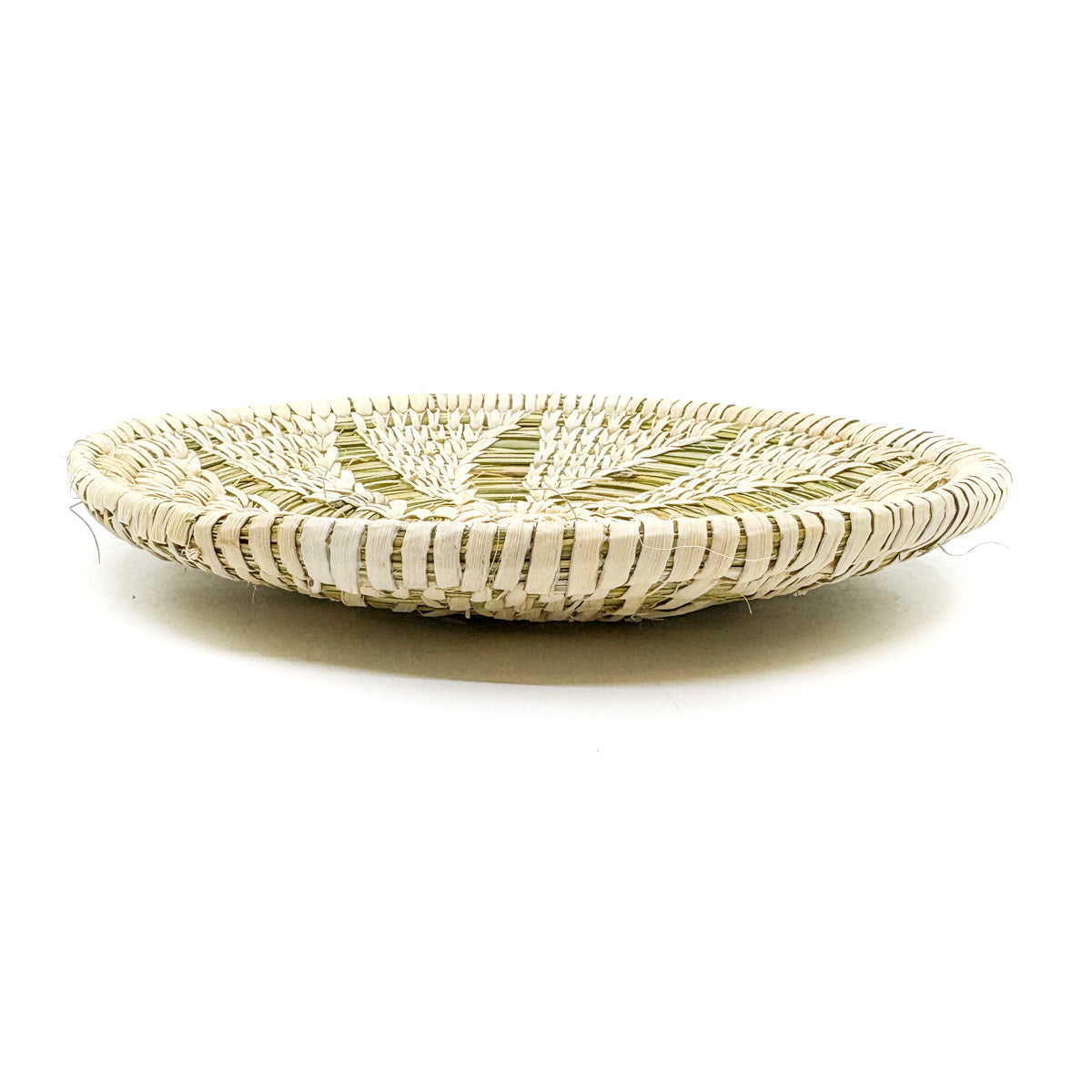 Tohono O'odham Split Stitch Basket with Star and Bound Edge
