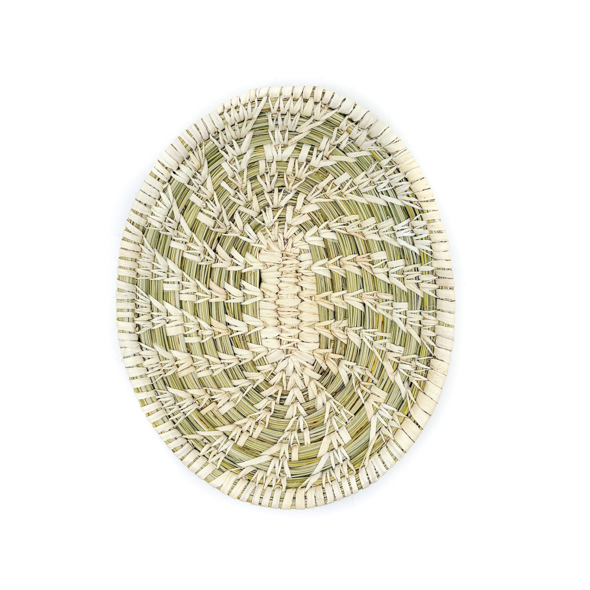 Oval Open Stitch Basket