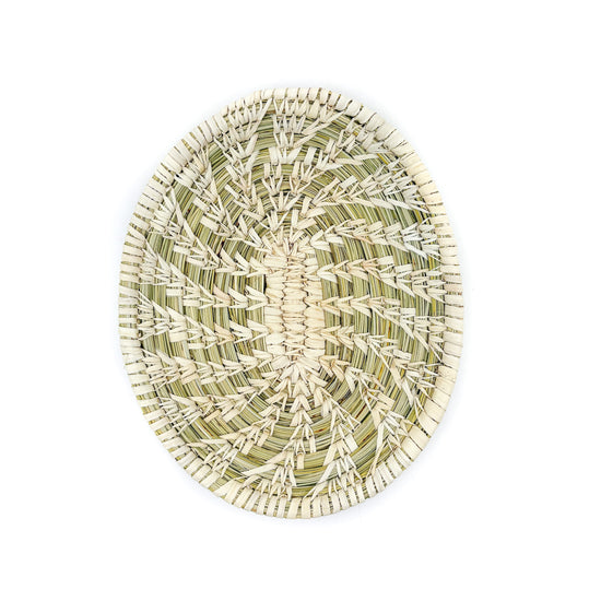 Oval Open Stitch Basket