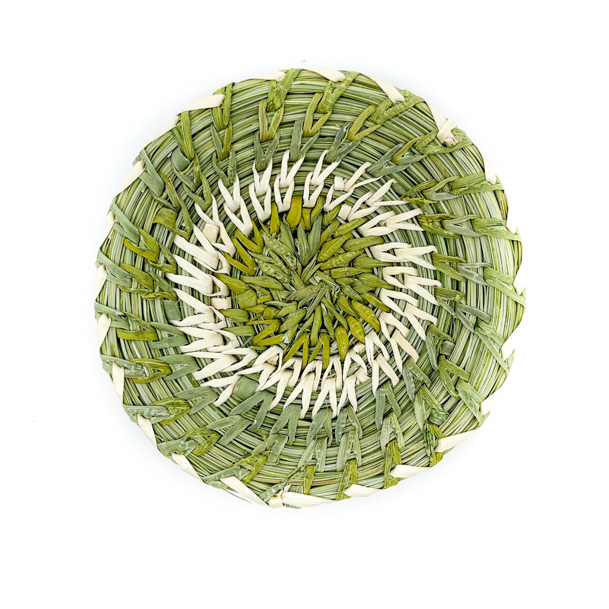 Small Green Background Basket
