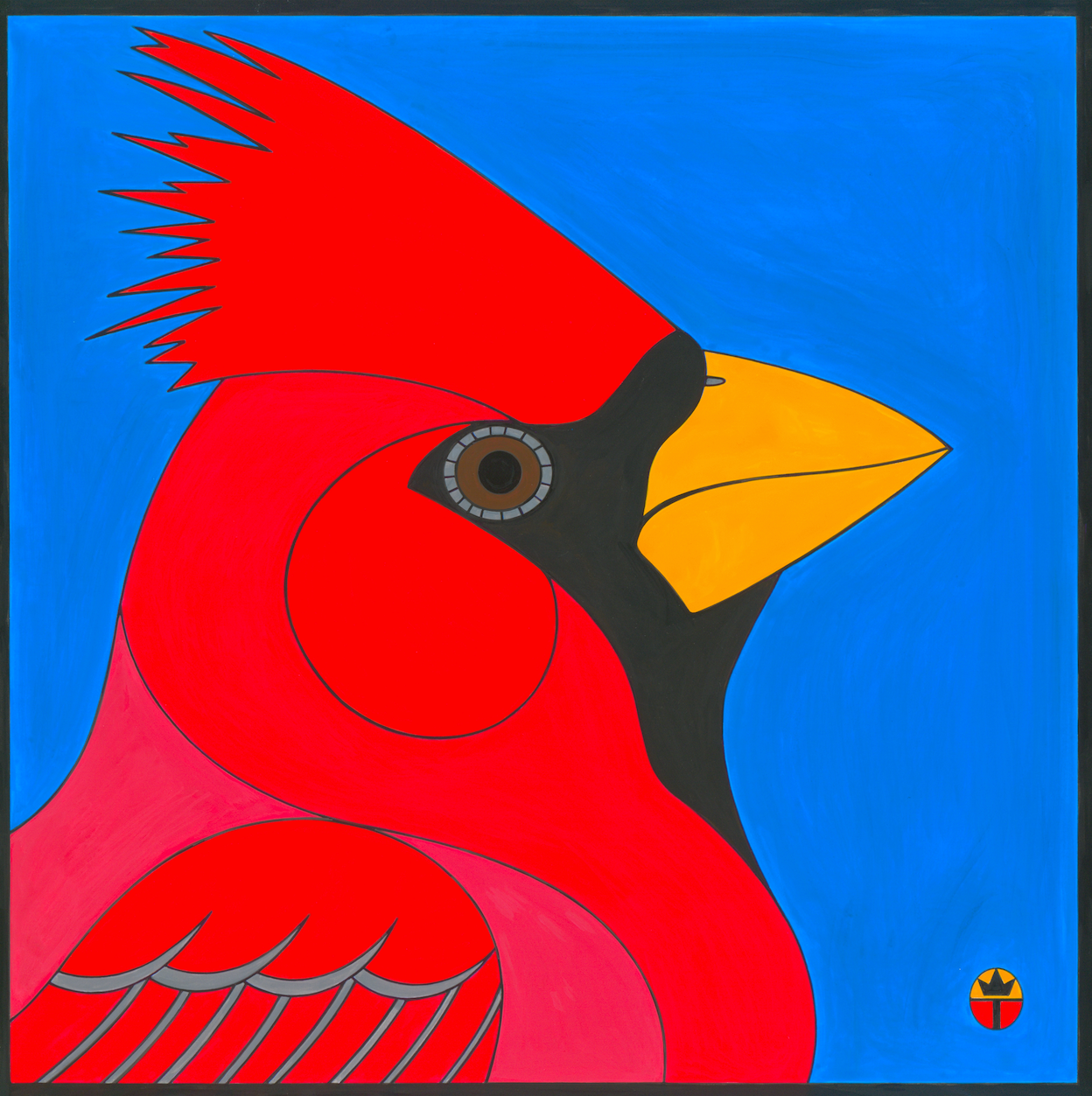 Wil Taylor: "Cardinal" Original Painting