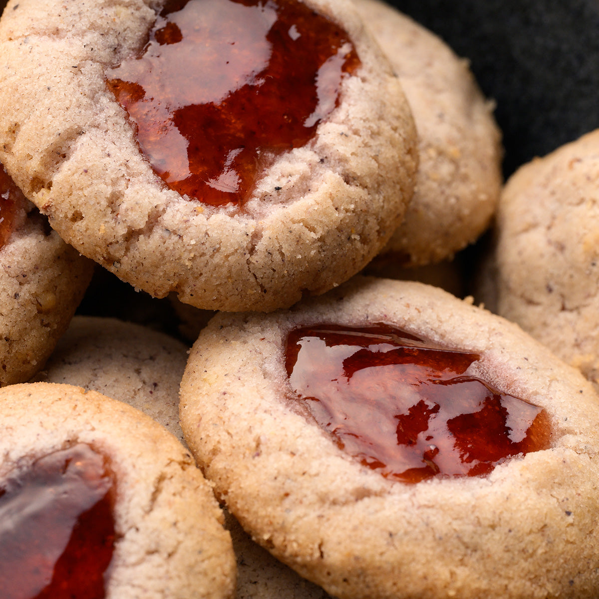 Blue Corn Cookie Mix and Pomegranate Jelly