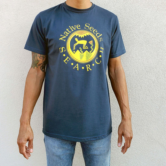 Logo T-Shirt: Deep Blue Water (ONLY SIZE MEDIUM IS AVAILABLE)