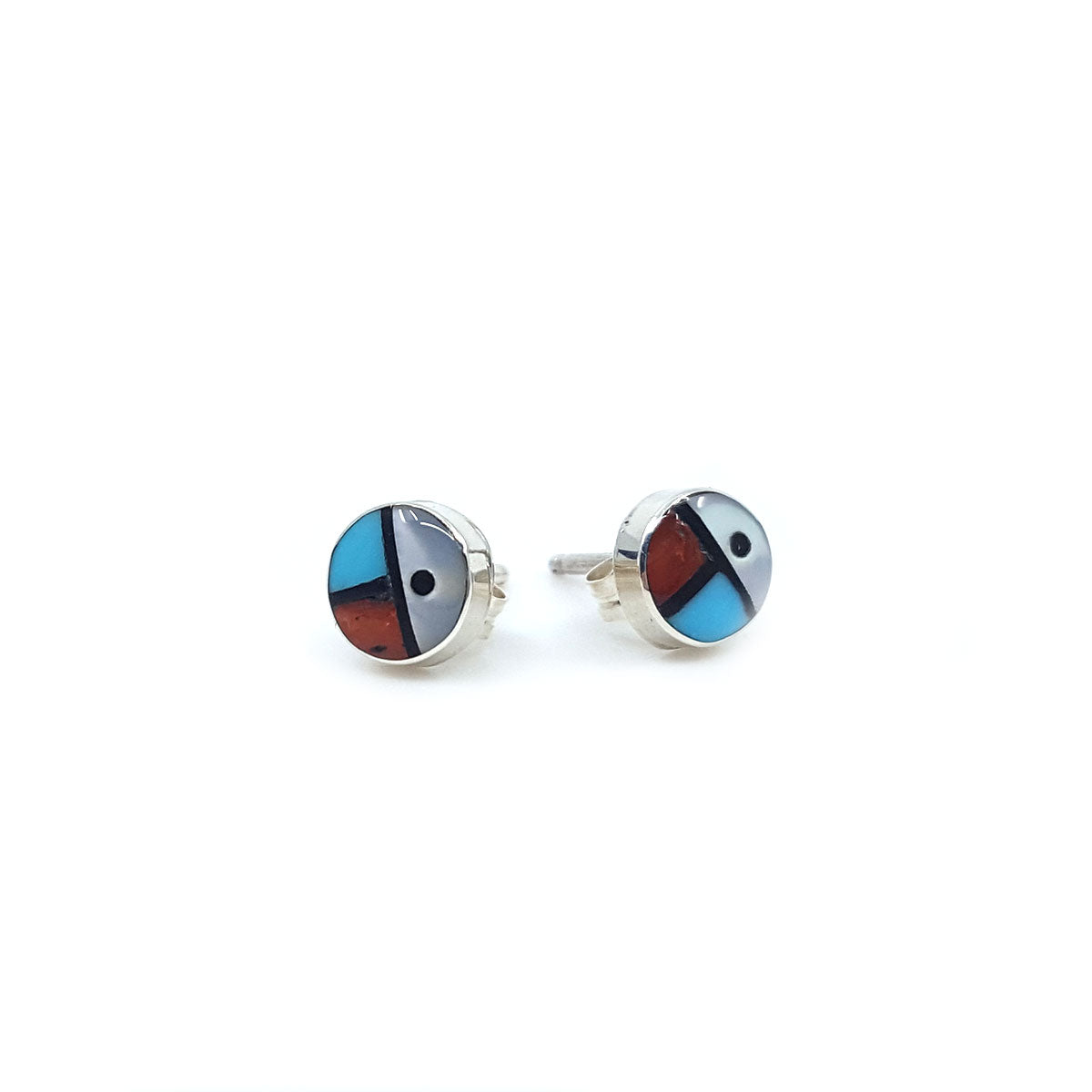Zuni Sun Face Mini Stud Earring