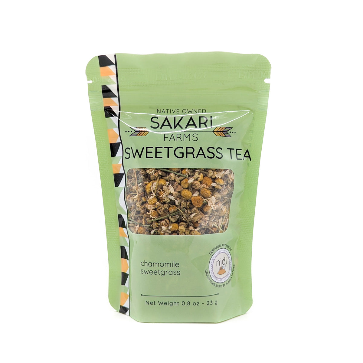 Chamomile and Sweetgrass Tea