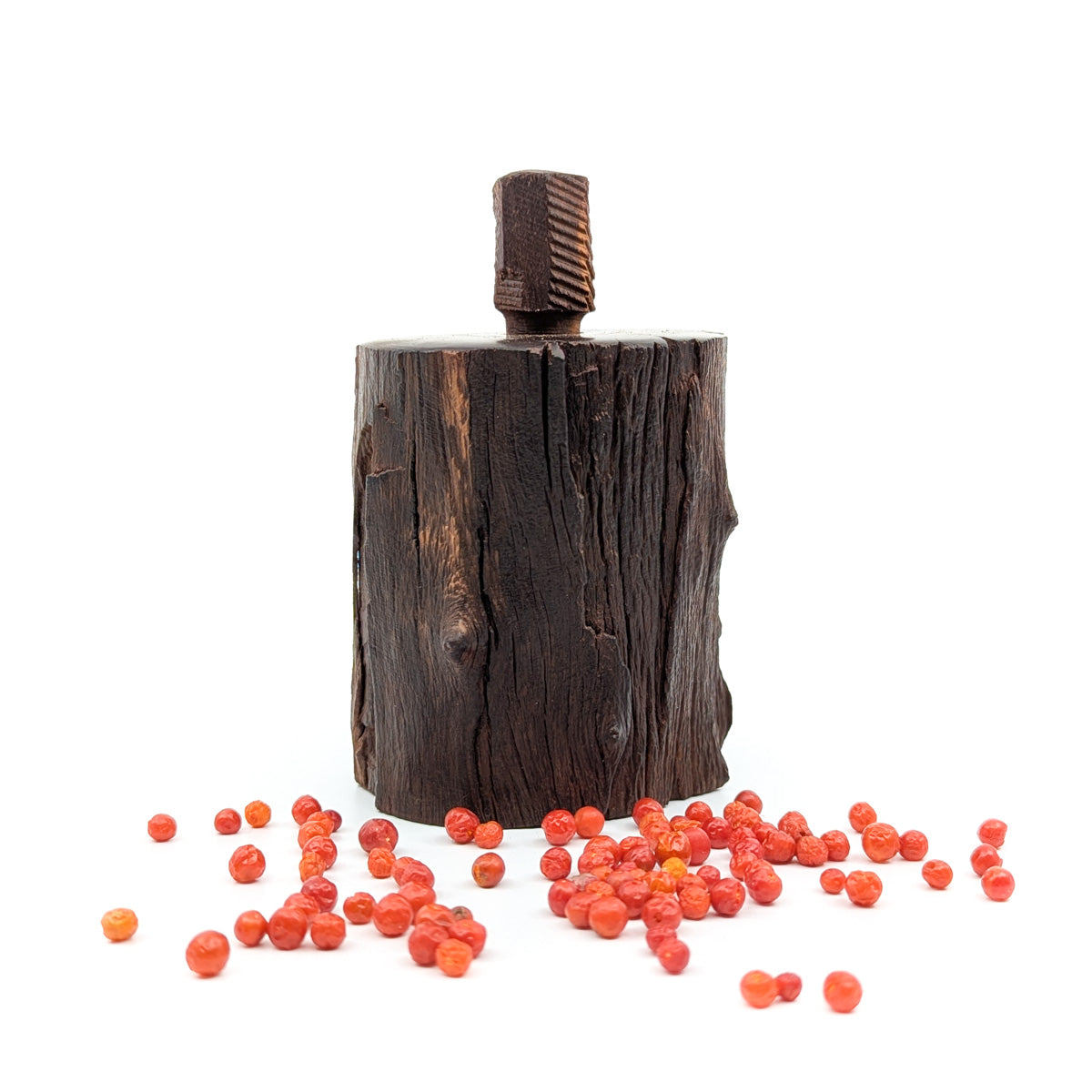 Tree Trunk Chiltepin Crusher