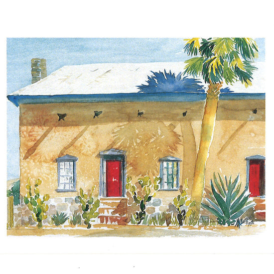 The "Verdugo House" - Card by Flor de Mayo Arts