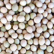 round beige dry peas