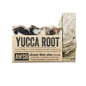 handmade yucca root soap and shampoo bar. beautiful, swirled, earthy colors. contains organic ingredients and bentonite clay