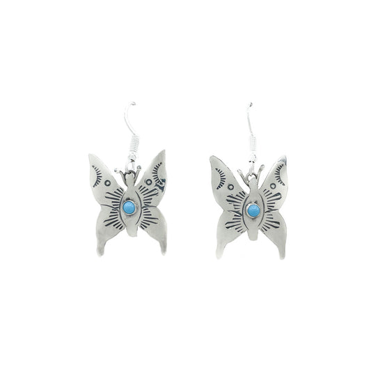 Load image into Gallery viewer, Small Butterfly Earrings
