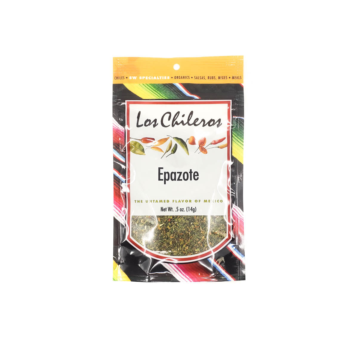 A commonly used herb in southern Mexico. Aromatic foliage has a distinct and delicious flavor used to season beans, soups, with shellfish, and other dishes. It reduces the flatulence caused by beans. Because it has a strong aroma and flavor, only a small amount is needed.&nbsp;  .5 oz. package of dried herb for use in cooking