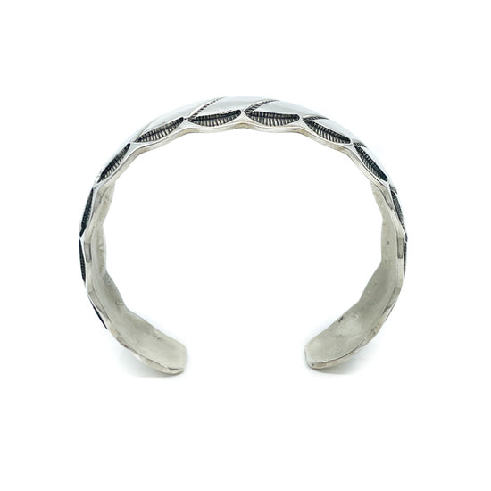 Sterling Silver Cuff Bracelet - Circa 2000