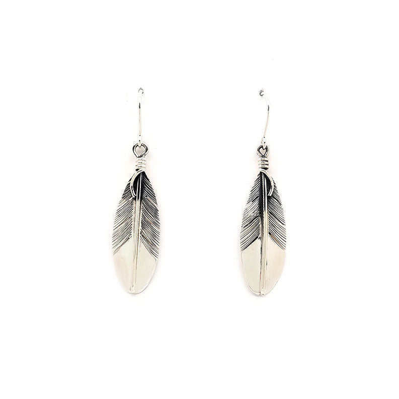 Load image into Gallery viewer, Feather Earrings - Lena Platero
