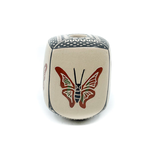 Small Four Sided Butterfly Geometric Seed Pot