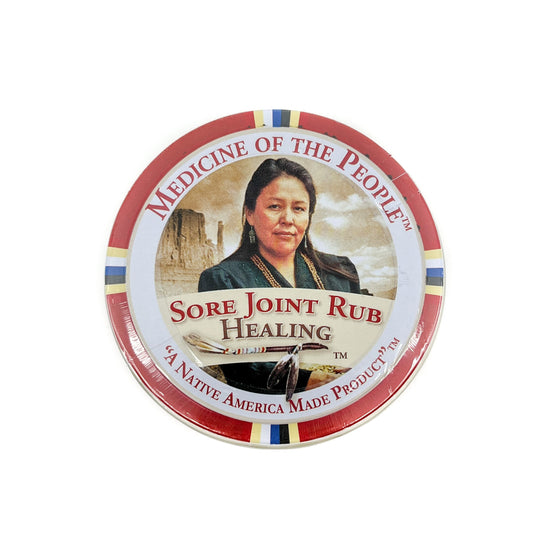 Load image into Gallery viewer, Sore Joint Rub 3 oz.  LARGE TIN
