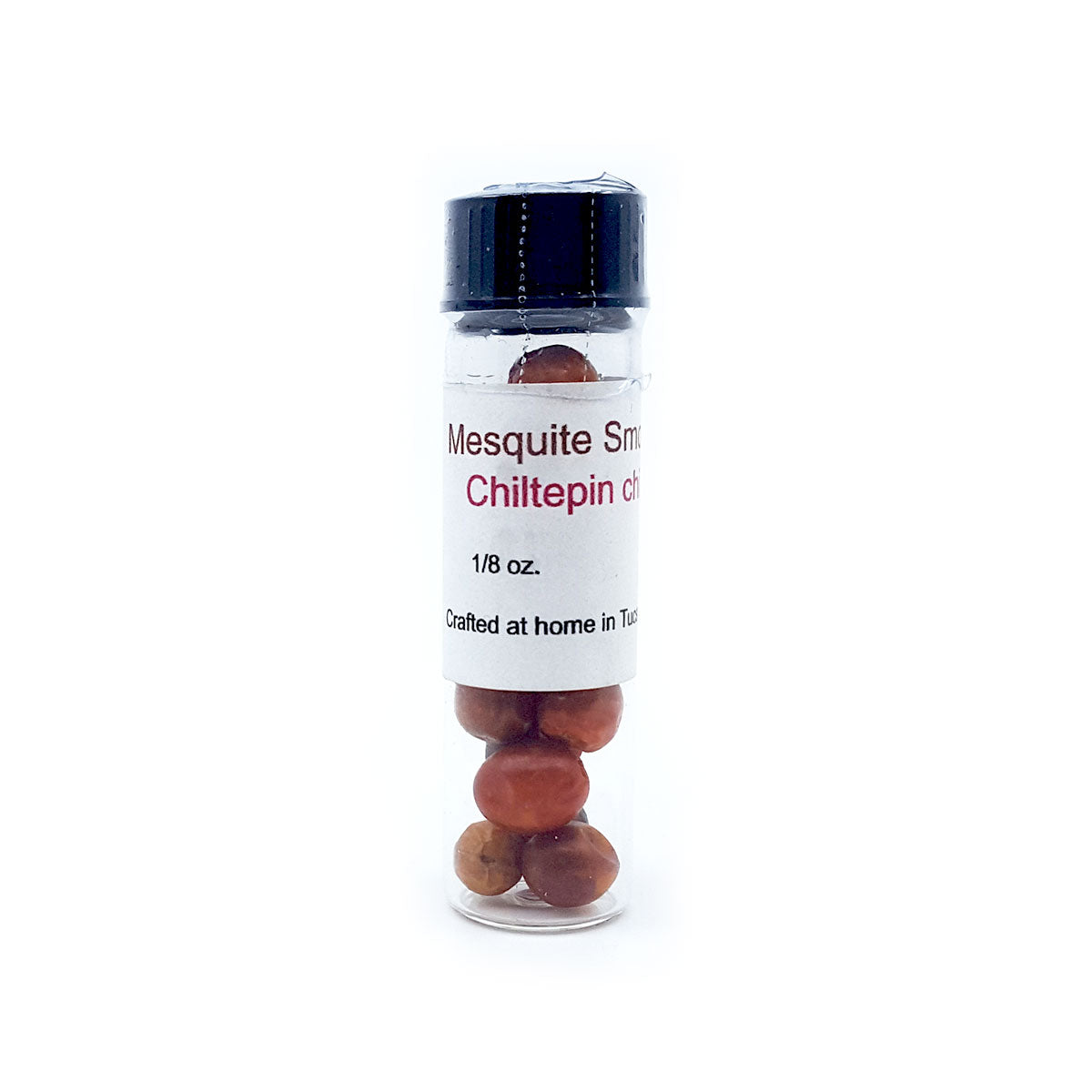 Mesquite Smoked Chiltepin - 1/8 oz. Jar